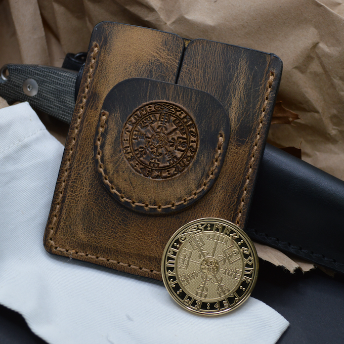 Personalised Leather Coin Pouch